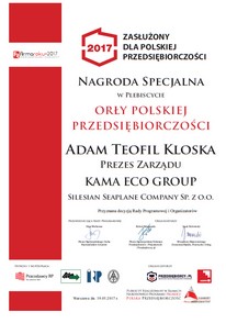 Plebiscite of the Eagle of Polish Entrepreneurship for the President of the Board Adam Kloska